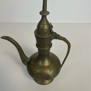 Vintage Indian Brass Mini Teapot